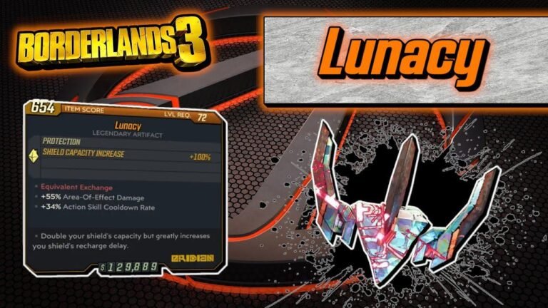 Borderlands 3 Lunacy: The Ultimate Legendary Item Guide