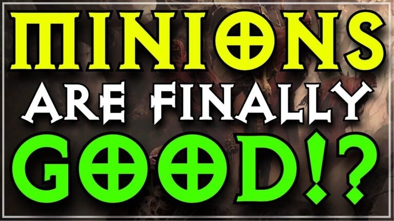 Dominating PTR with Pure Minions! Diablo 4 Season 4 Build Guide