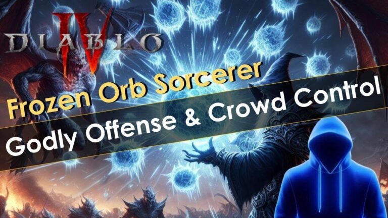 Showcasing the Powerful Frozen Orb Sorcerer Build in Diablo 4