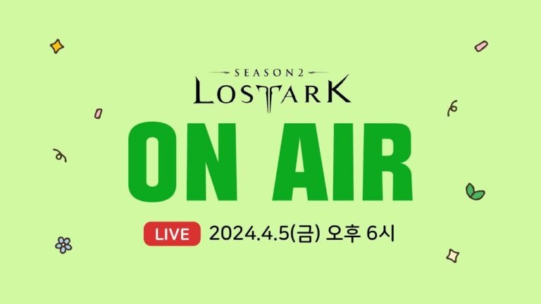 [LIVE] Lost Ark On Air | April 5th, 2024 18:00