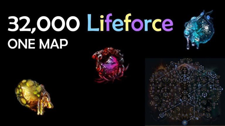 Boost Your Game with 32,000 Harvest Lifeforce on a Single Map!