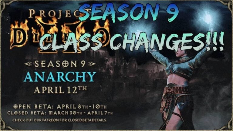 Explore Project Diablo II: Season 9’s Latest Class Balance Updates!