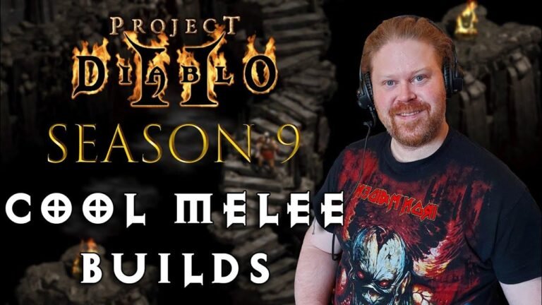 Explore Unique Melee Builds in Project Diablo 2 Season 9 BETA!