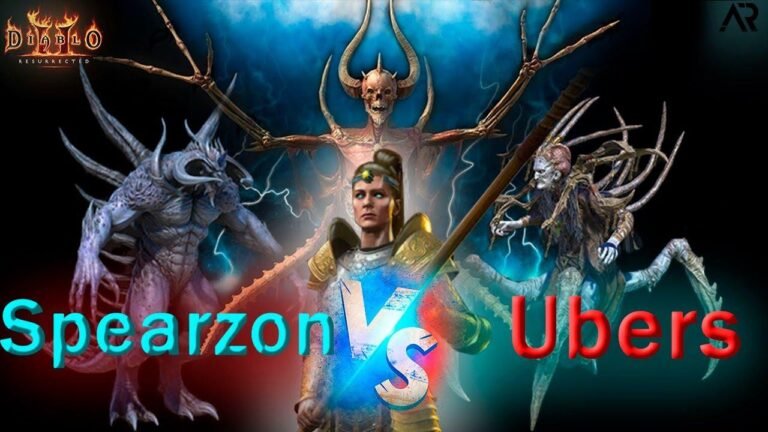 Watch the Shocking Infinity Spearzon vs. Ubers Battle in Diablo 2 Resurrected!