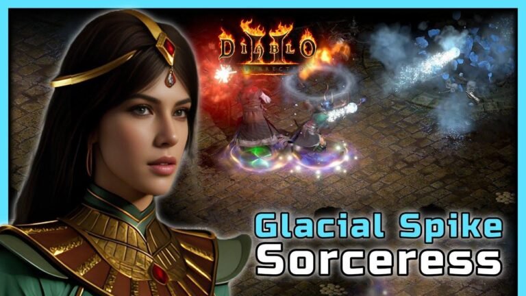Glacial Spike Sorceress in Diablo 2 Resurrected Surpasses Expectations!